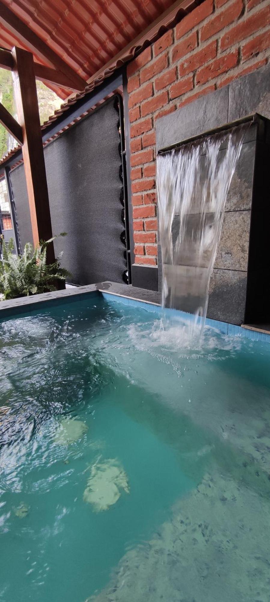 バーニョス Refugio De La Virgenヴィラ エクステリア 写真